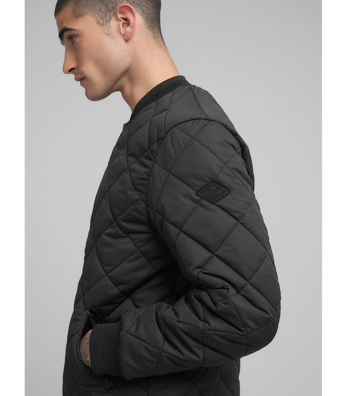 キルティングジャケット 詳細画像 ブラック 6